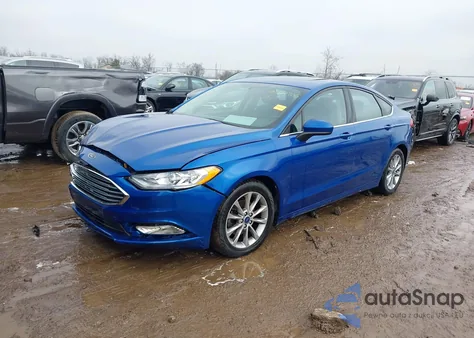 2017 Ford Fusion Se из США, поврежденный, VIN 3FA6P0H75HR171710